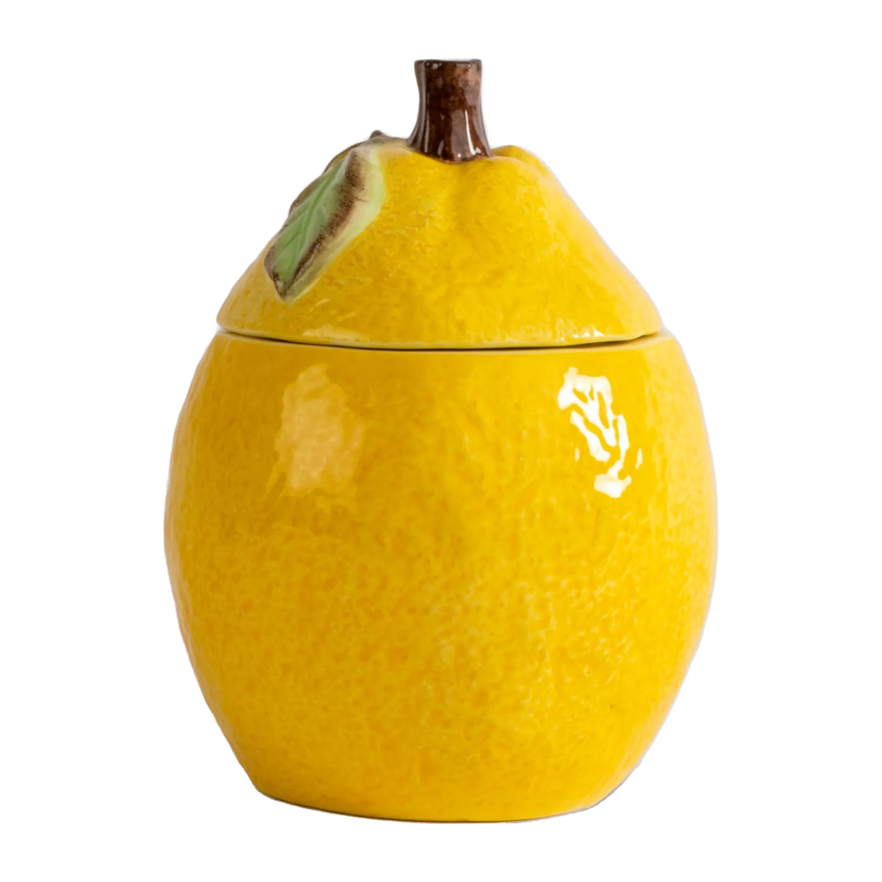 Lemon Schale mit Deckel, Ø11 x 14,5cm Byon