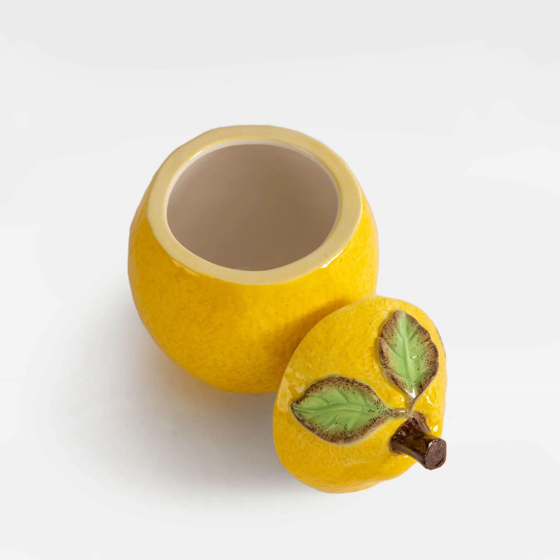 Lemon Schale mit Deckel, Ø11 x 14,5cm Byon