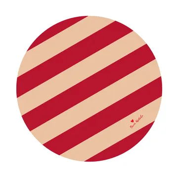 Love Weihnachtsbaumdecke Ø100 cm - Rot-sand - Byon