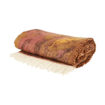 Mavi Decke - Braun-Beige-Weinrot, 130x170 cm - Byon