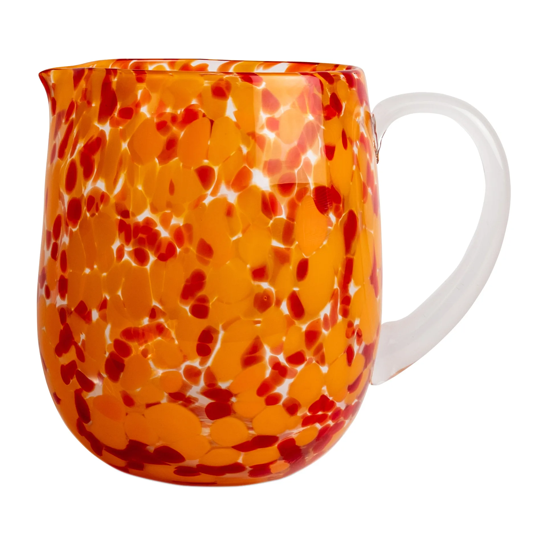 Messy Kanne rund 2,8 l, Rot-Orange Byon