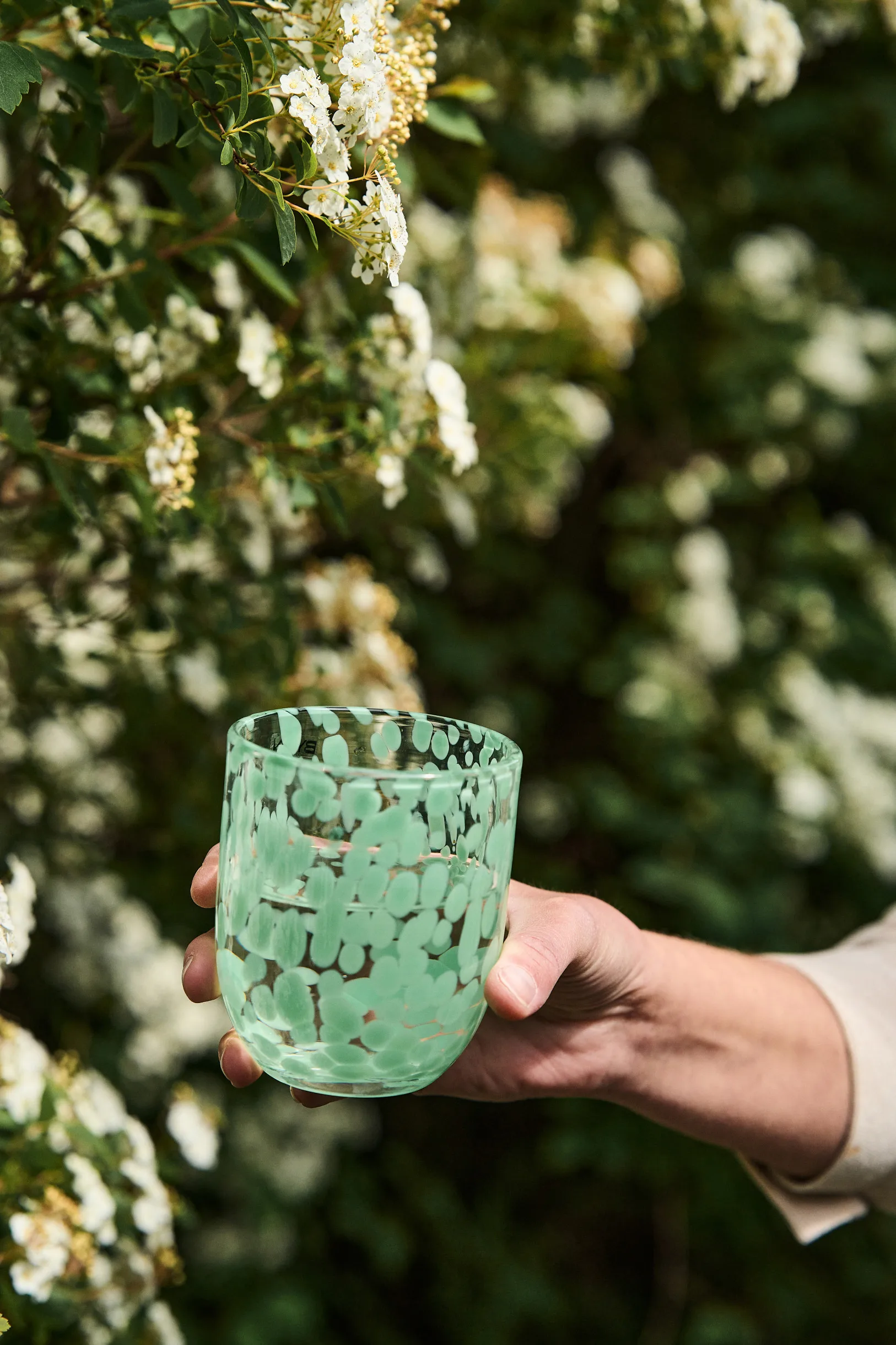 Messy Trinkglas 33 cl, Grün Byon