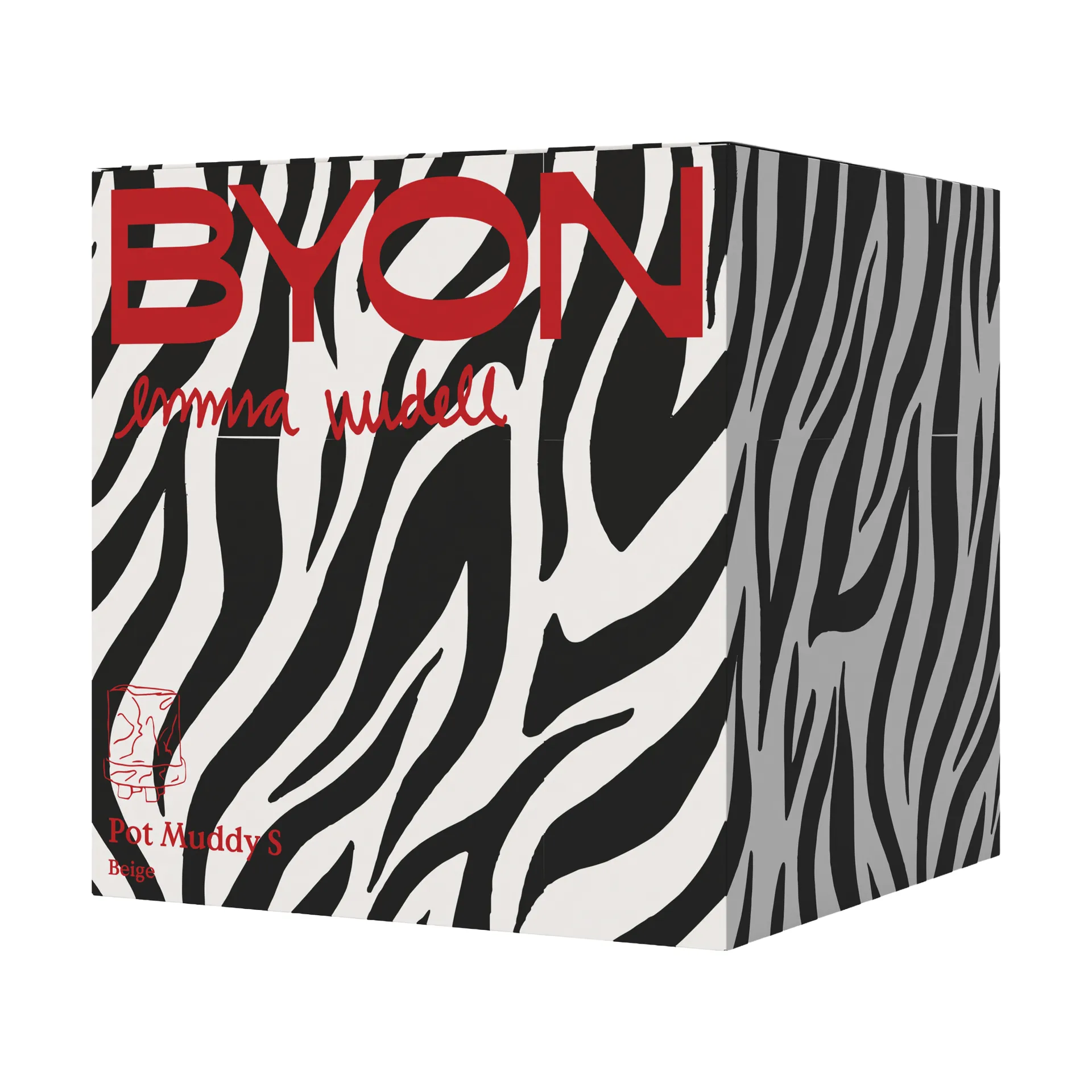 Muddy Krug S Ø17,5 cm, Beige Byon