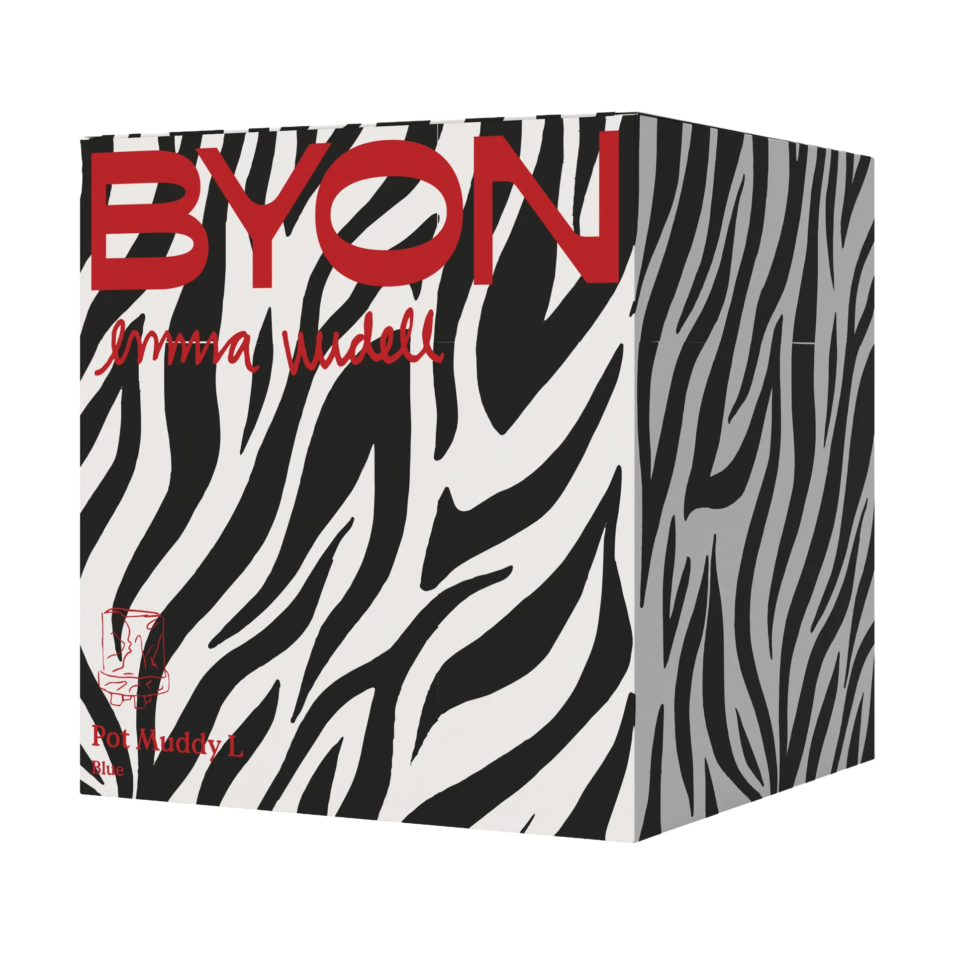 Muddy kruka L Ø23 cm, Blau Byon