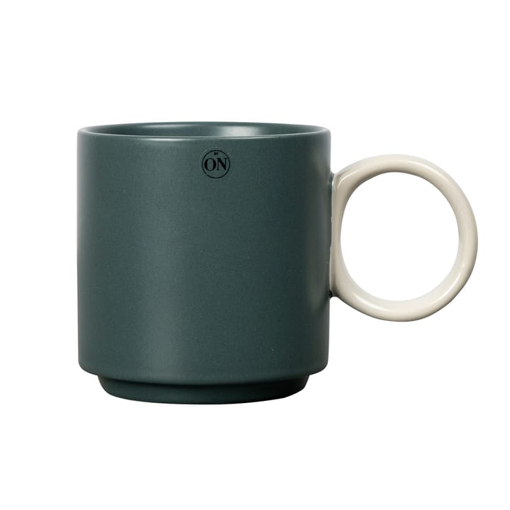 Noor Tasse Ø7,5cm - Grün-grau - Byon