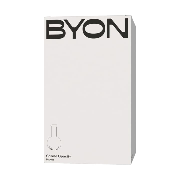 Opacity Karaffe, Braun Byon