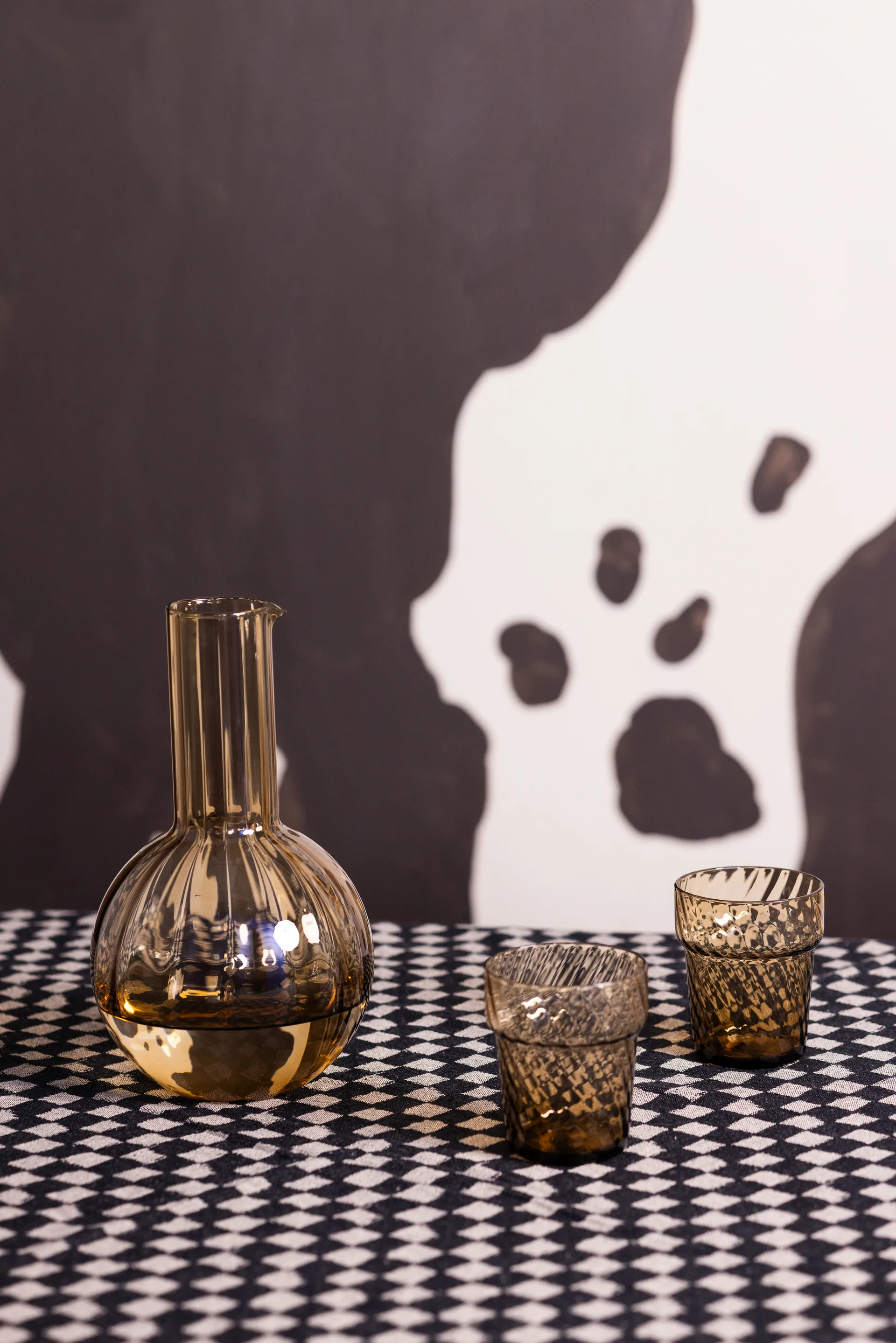 Opacity Trinkglas 30 cl 2er-Pack, Braun Byon