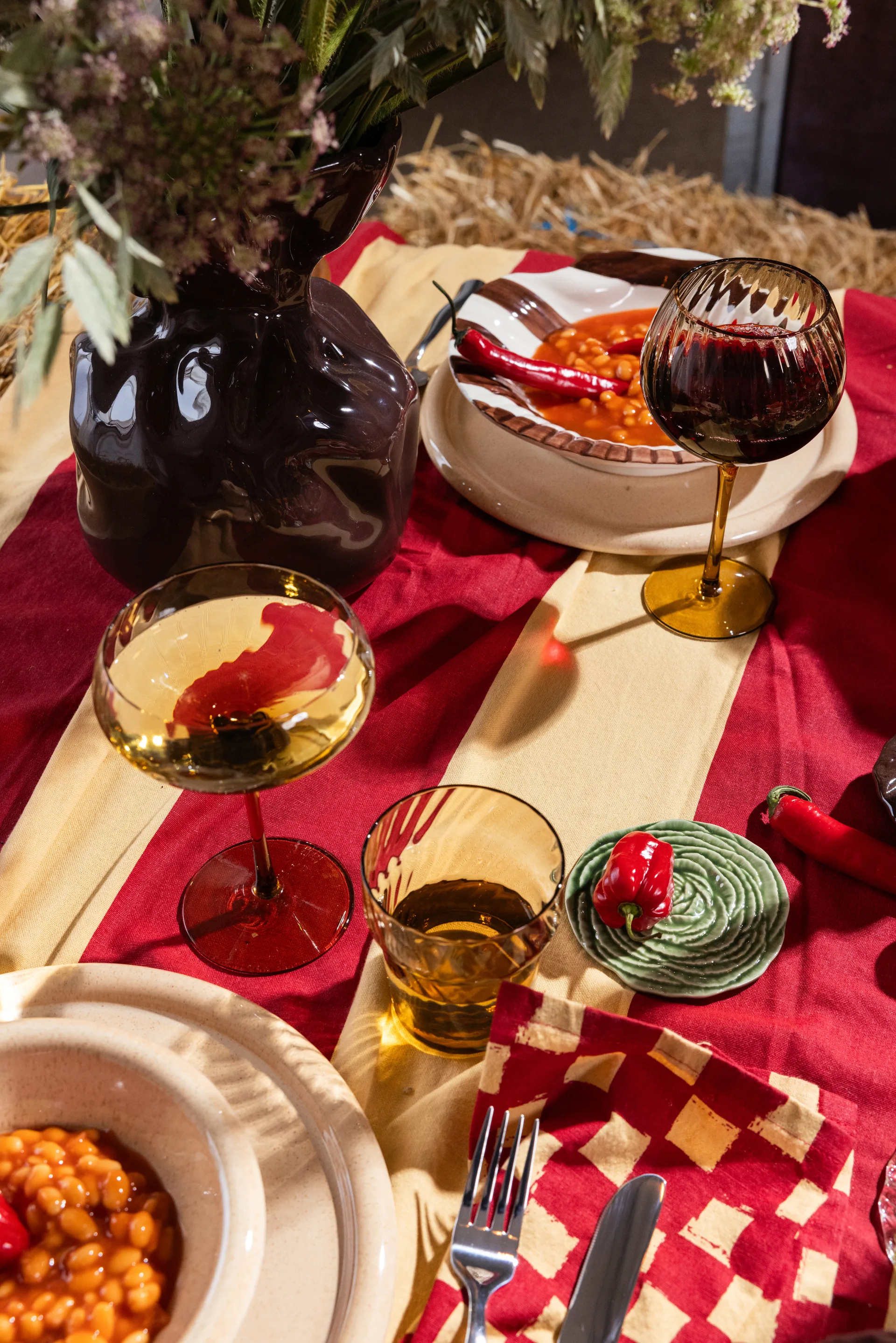 Opacity Trinkglas 30 cl 2er-Pack, Braun Byon