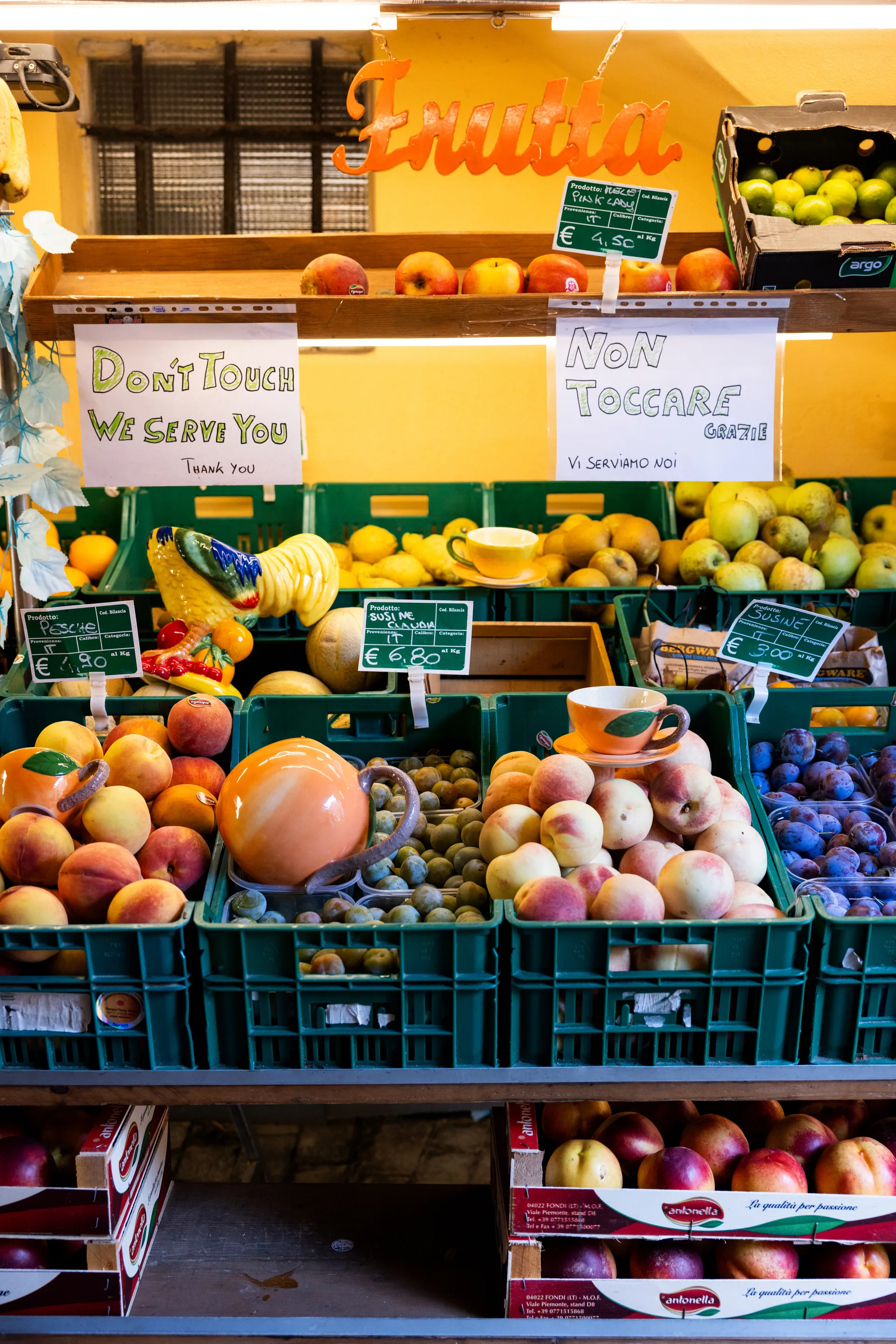 Peach Kanne 1,8 L, Orange Byon