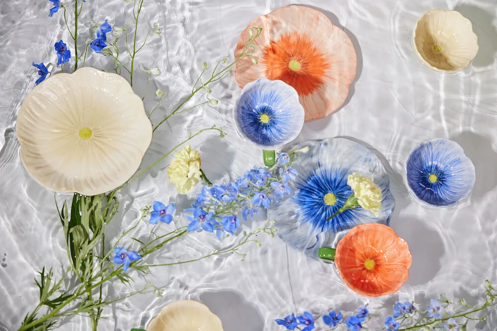 Poppy Schale, Blau, Ø11 cm Byon