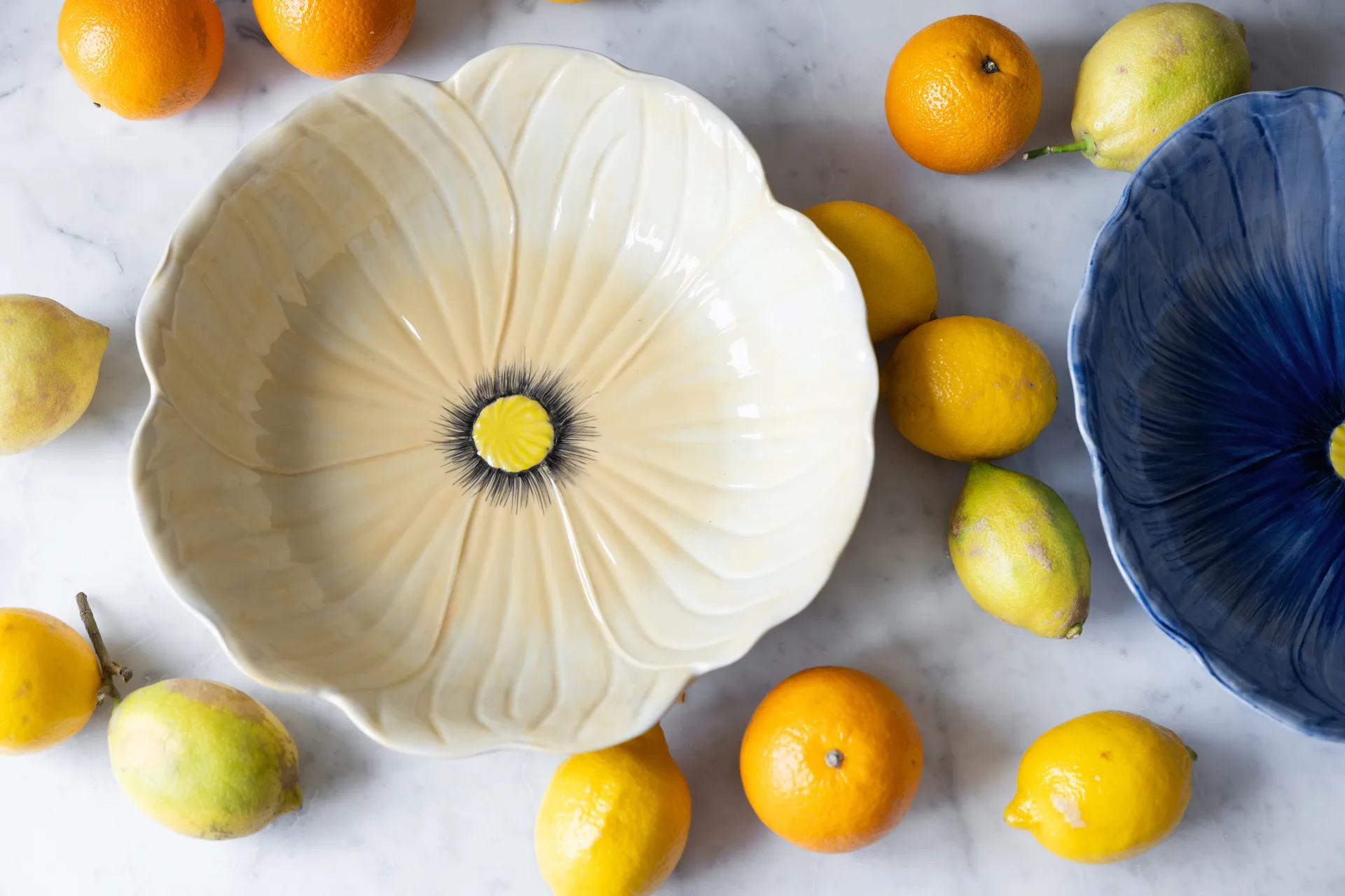 Poppy Schale, Blau, Ø30 cm Byon