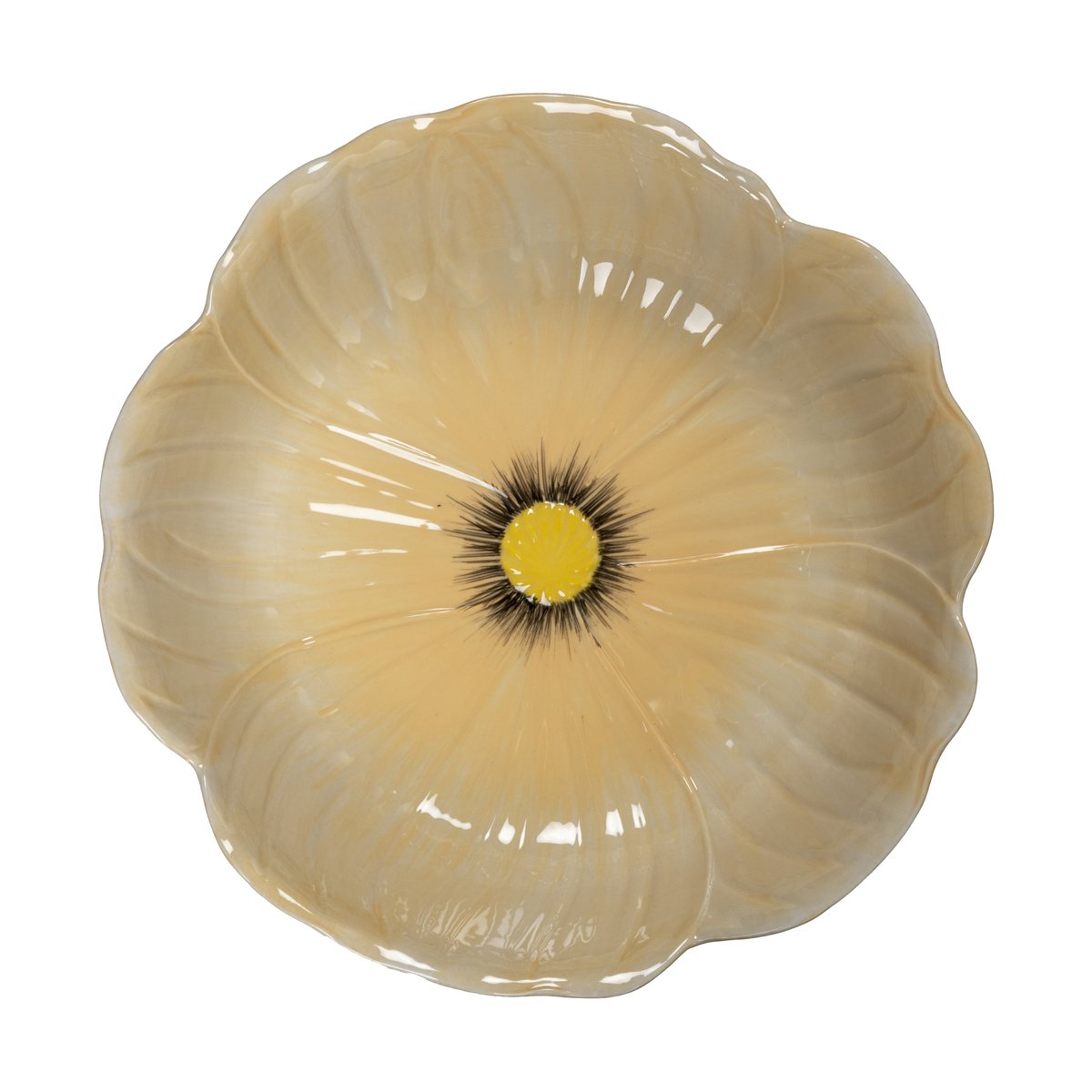 Byon Poppy Schale L Ø30 cm Beige