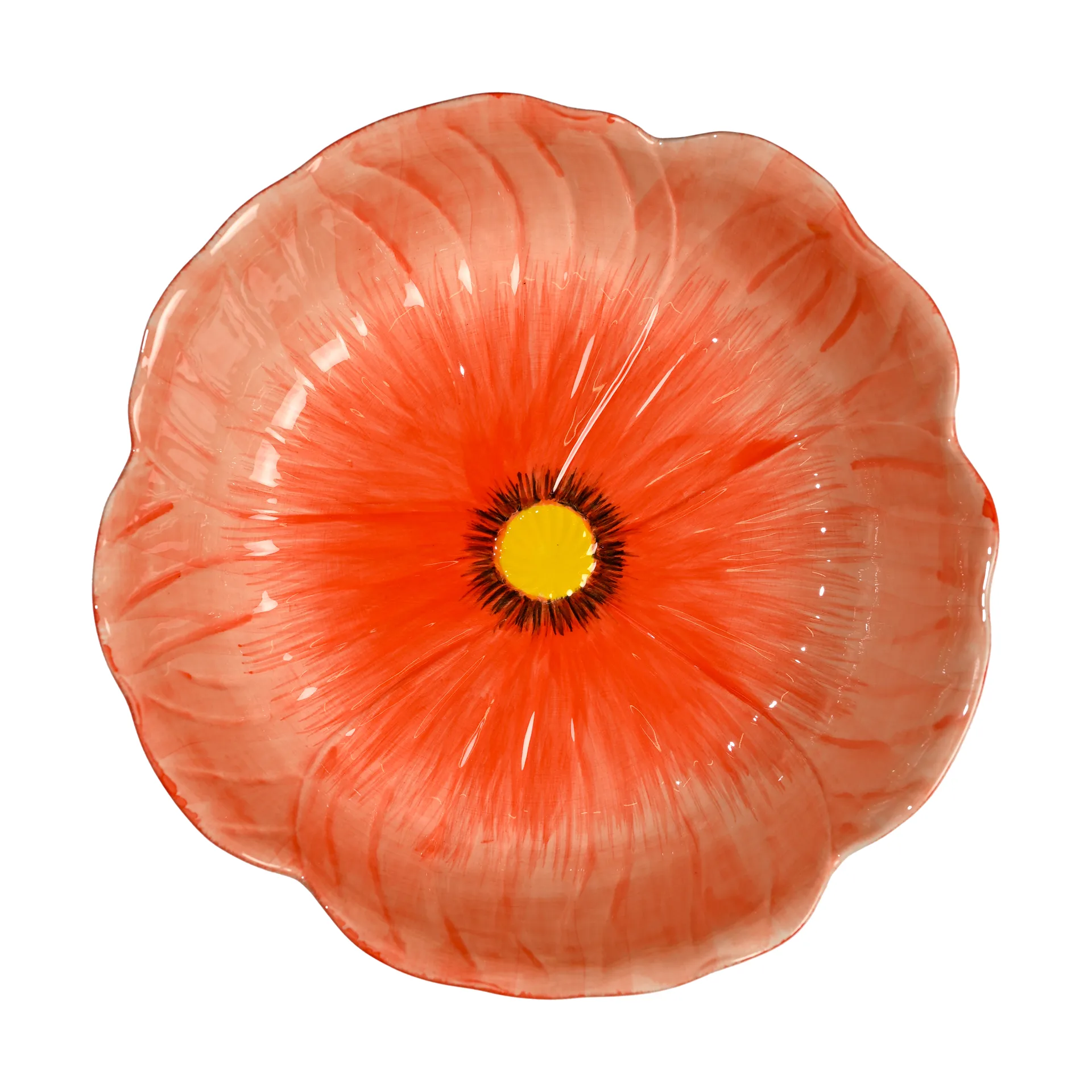 Poppy Schale L Ø30 cm, Rot Byon
