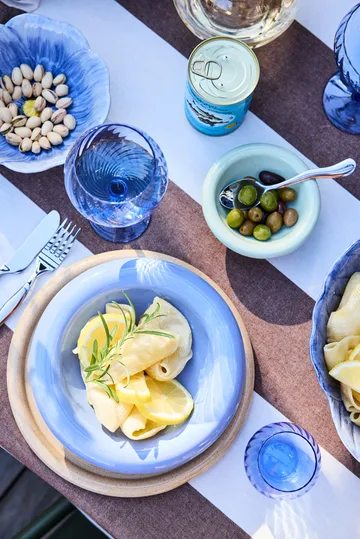 Porto tiefer Teller - Hellblau, Ø22 cm - Byon