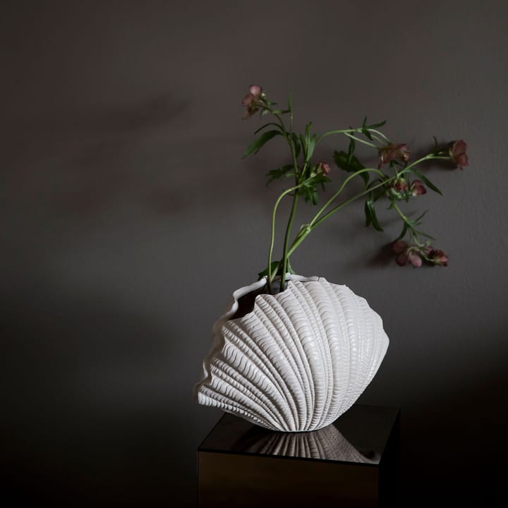 Shell Vase - Weiß - Byon