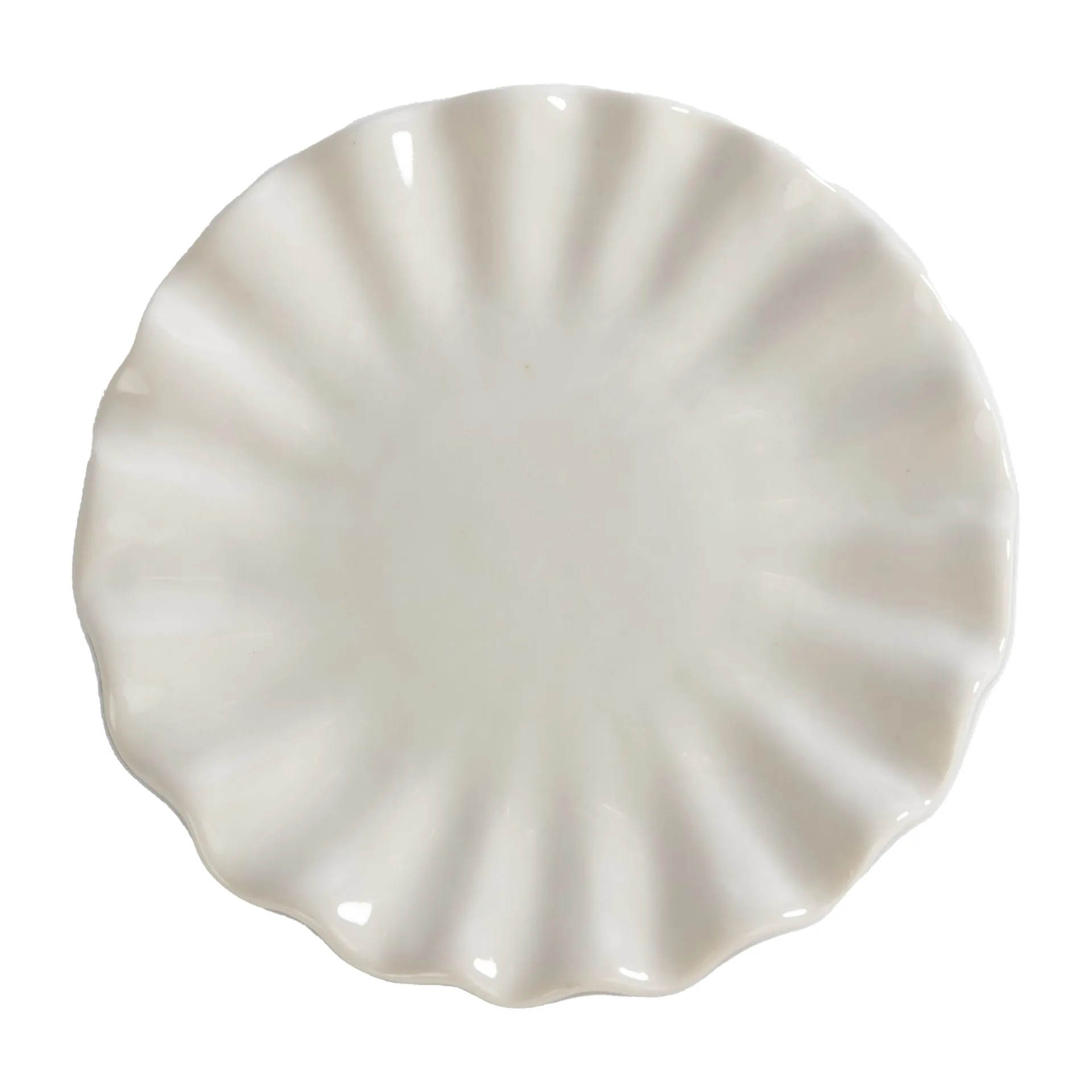 Shelley kleiner Teller Ø16cm, Weiß Byon