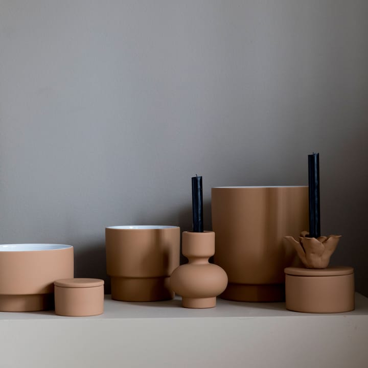 Sienna Kerzenhalter 16cm, Terracotta (braun) Byon