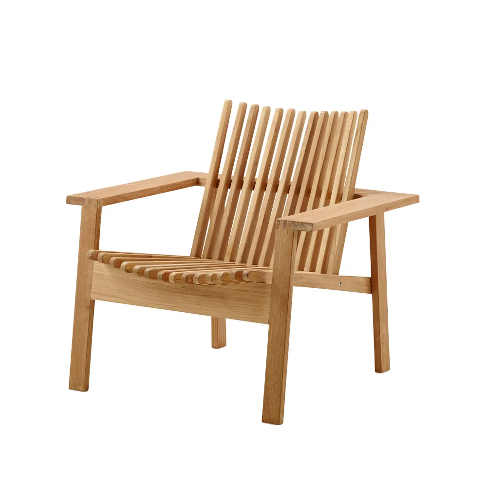 Amaze Lounge-Stuhl, Teak Cane-line