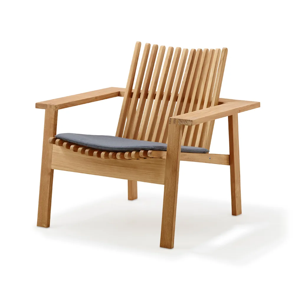 Amaze Lounge-Stuhl, Teak Cane-line