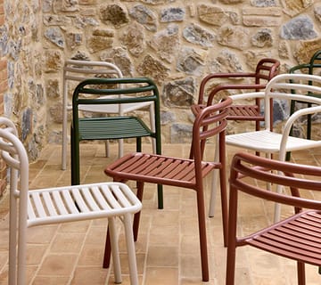 Bliss Stuhl - Desert red - Cane-line