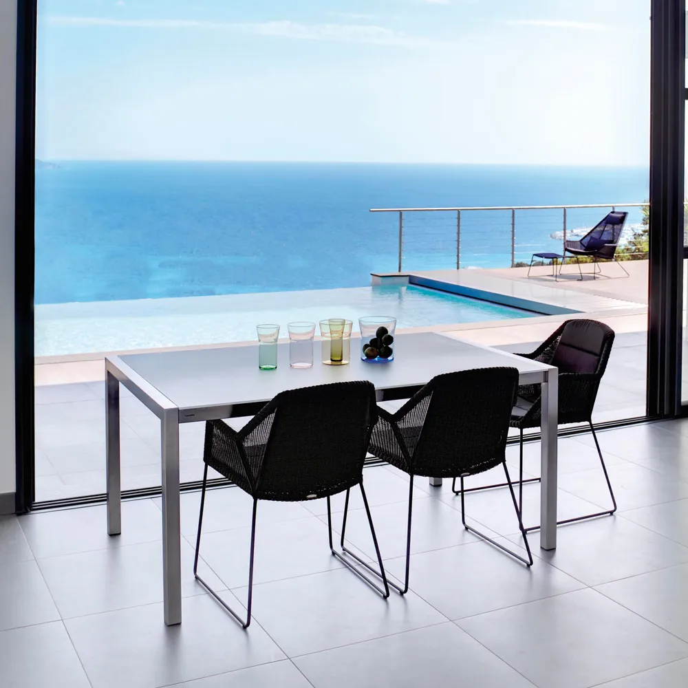 Breeze Armlehnstuhl Weave, Light Grey Cane-line