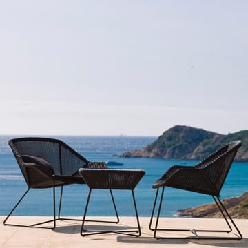 Breeze Lounge-Sessel mit hoher Rückenlehne Weave - Light Grey - Cane-line