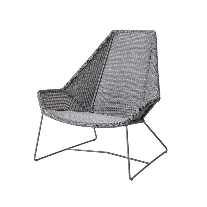 Breeze Lounge-Sessel mit hoher Rückenlehne Weave - Light Grey - Cane-line