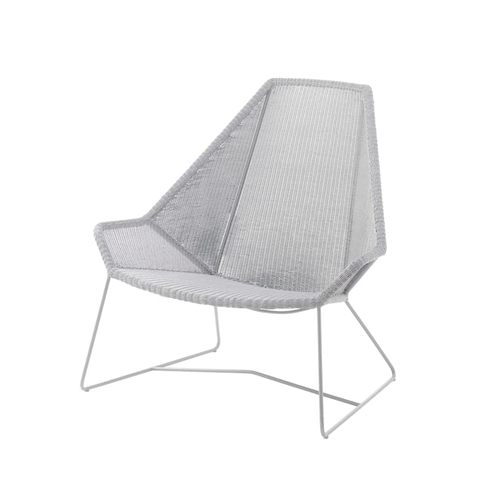 Breeze Lounge-Sessel mit hoher Rückenlehne Weave - White Grey - Cane-line