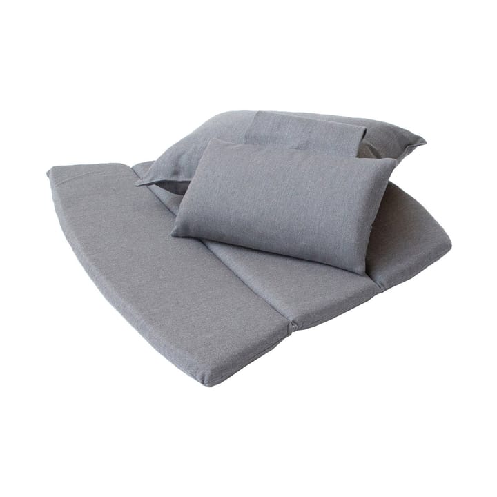 Breeze Lounge-Sesselsitzgruppe mit hoher R�ückenlehne - Cane-line Matt Grey - Cane-line