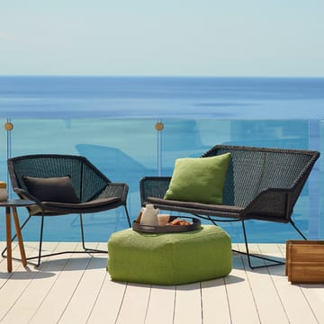 Breeze Sofa 2-Sitzer Weave - Black - Cane-line