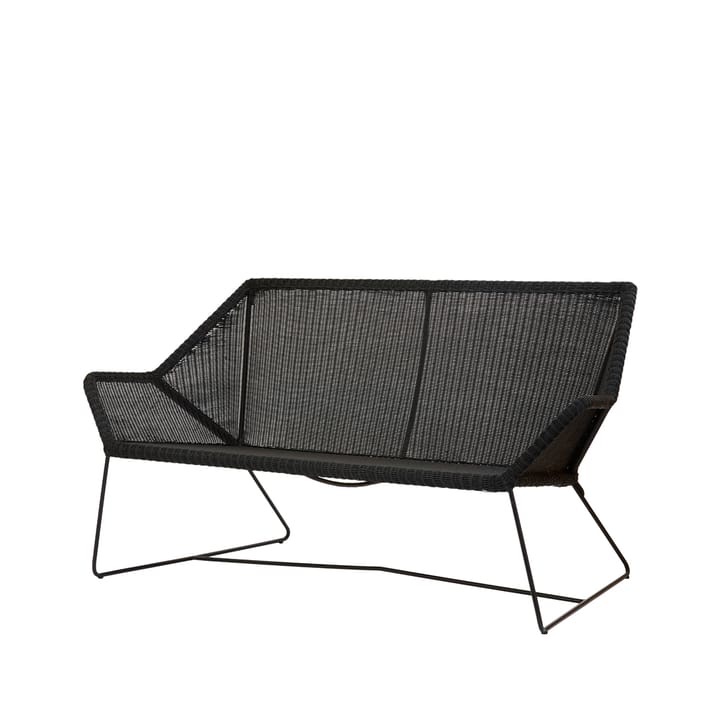 Breeze Sofa 2-Sitzer Weave - Black - Cane-line