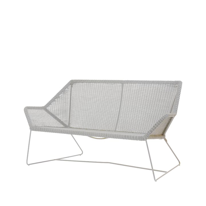 Breeze Sofa 2-Sitzer Weave - White Grey - Cane-line