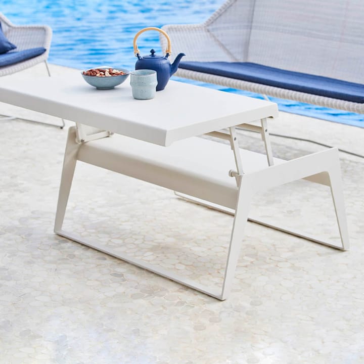 Chill out Couchtisch - White, Doppel - Cane-line