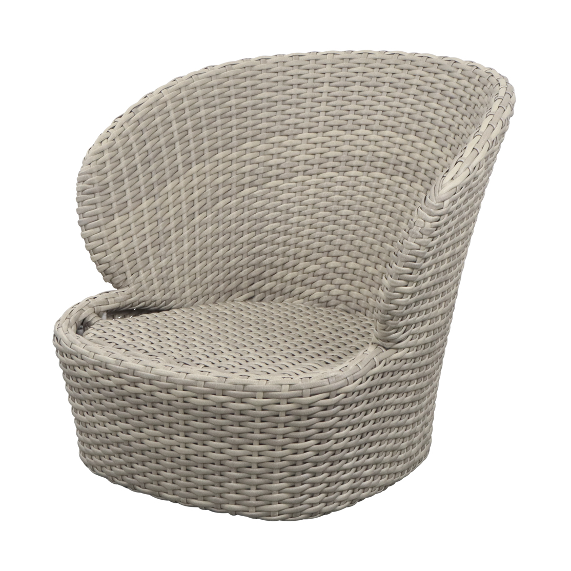 Cane-line Coast Lounge-Stuhl swivel Sand (Flat Weave)