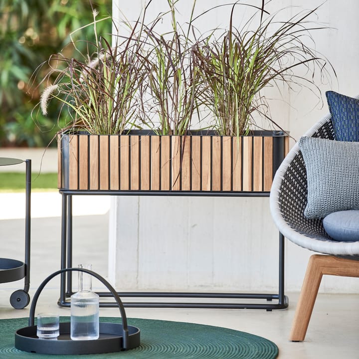 Combine Pflanzbox - Teak, Lava Grey - Cane-line