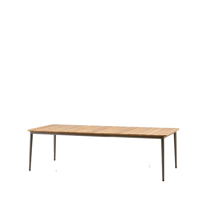 Core Esstisch Teak 274x100x74 cm - Taupe stativ - Cane-line