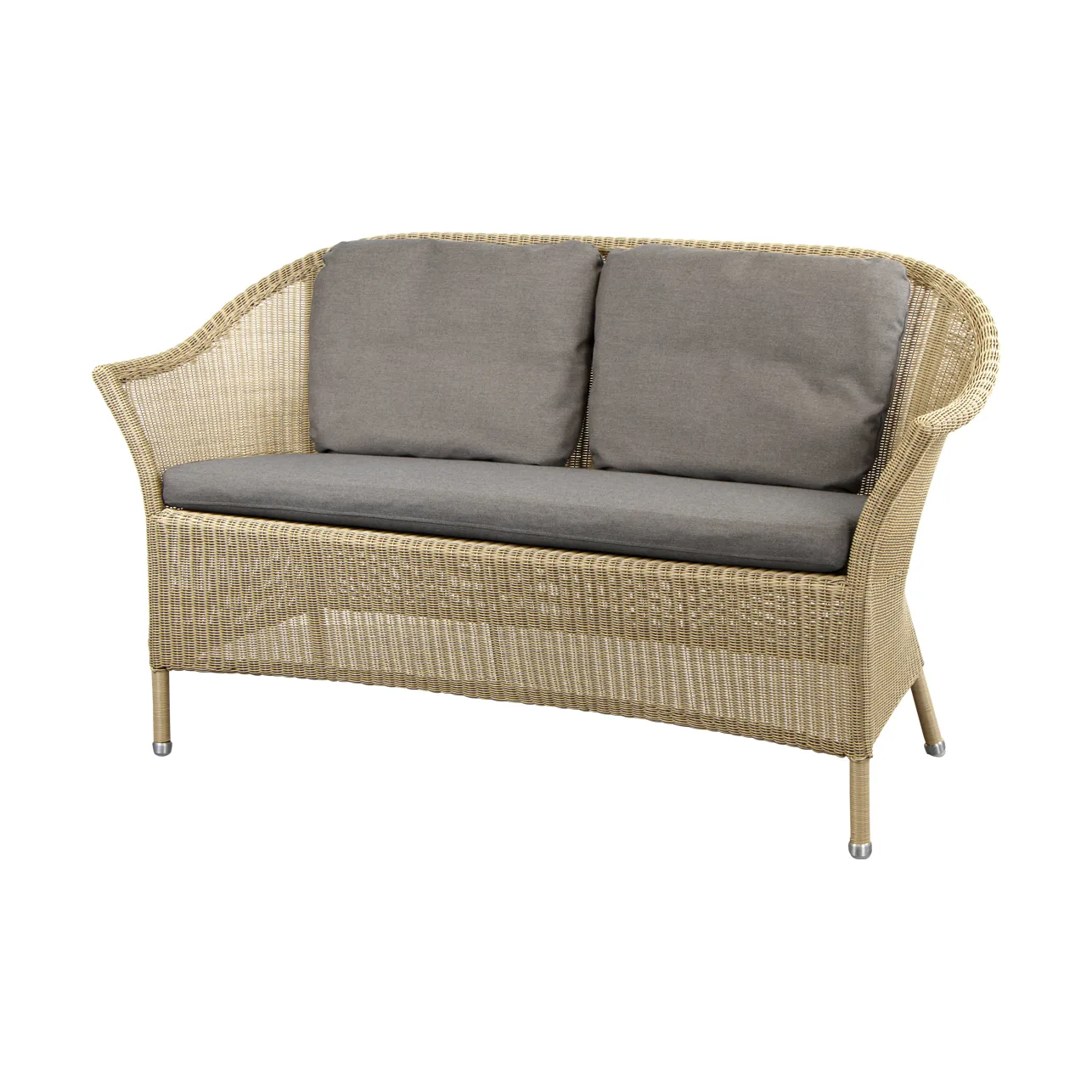 Derby/Lansing Rückenlehnenkissen für Stuhl/Sofa, Cane-line Natté taupe Cane-line