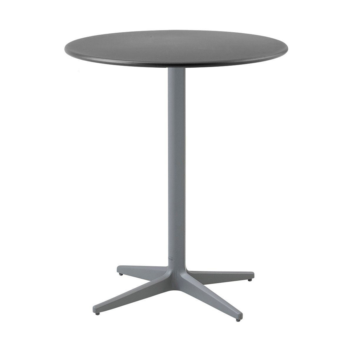 Cane-line Drop Café-Tisch Ø60 cm Lava Grey-Light Grey