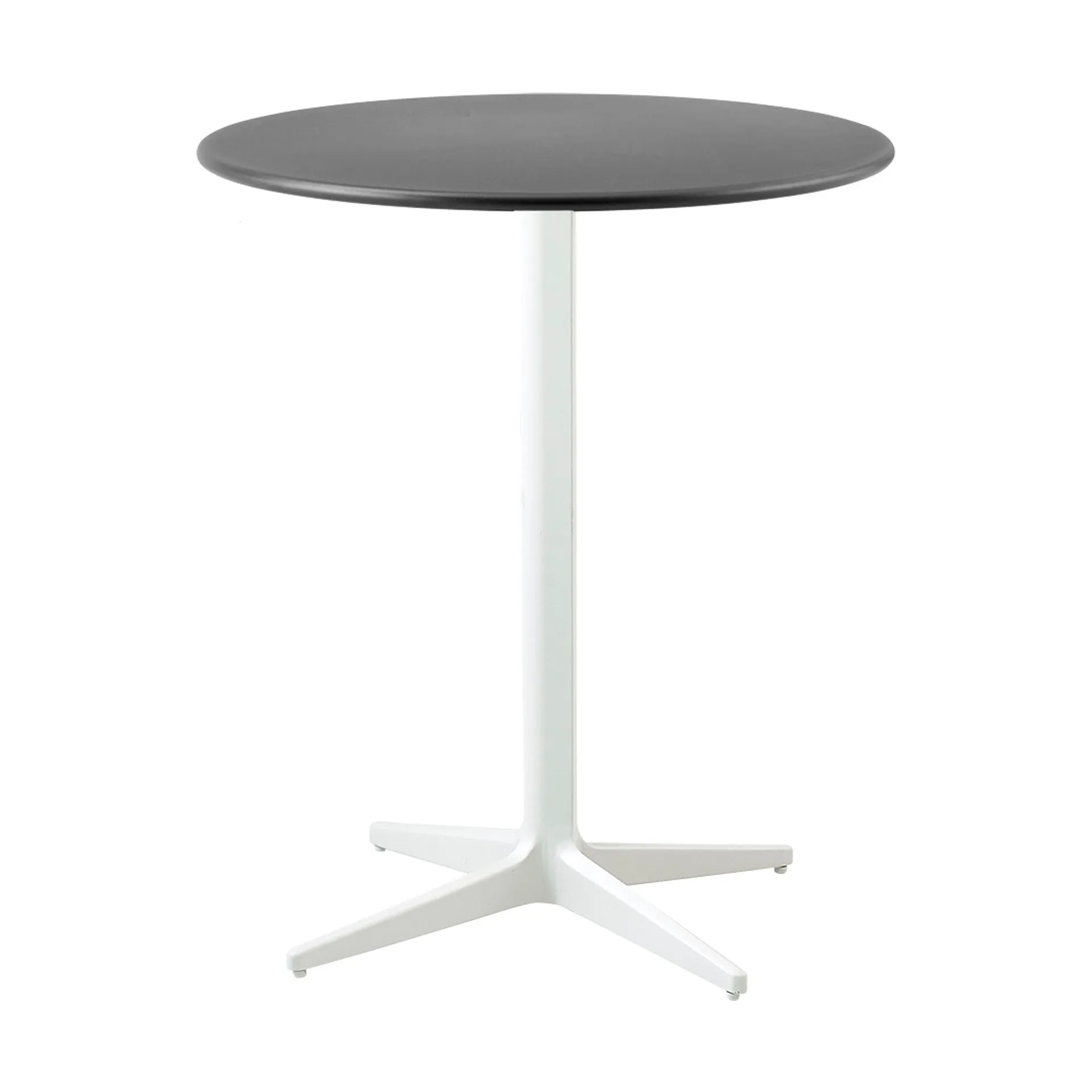 Drop Café-Tisch Ø60 cm, Lava Grey-Weiß Cane-line
