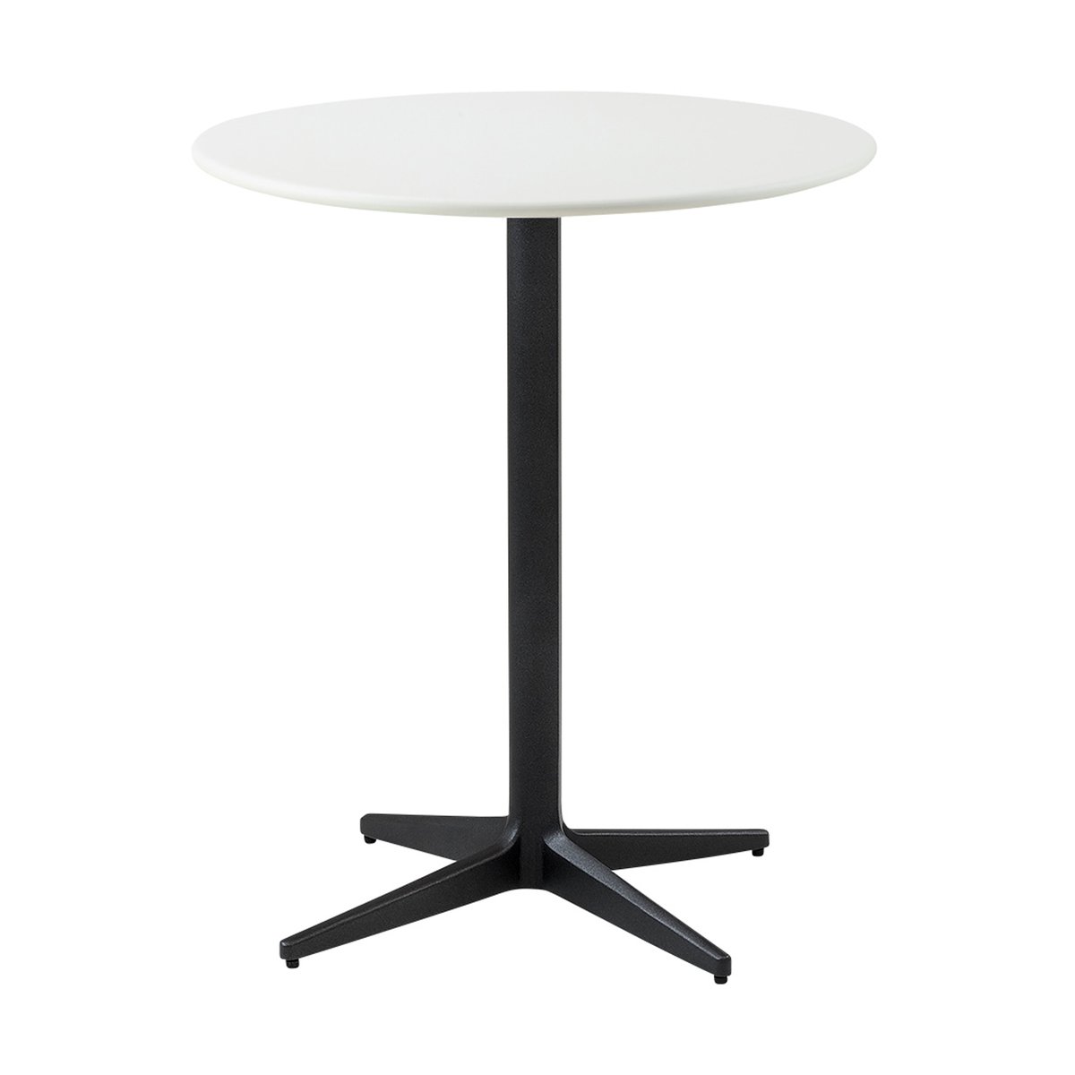 Cane-line Drop Café-Tisch Ø60 cm White-Lava Grey