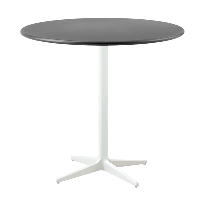 Drop Café-Tisch Ø80 cm - Lava Grau-White - Cane-line