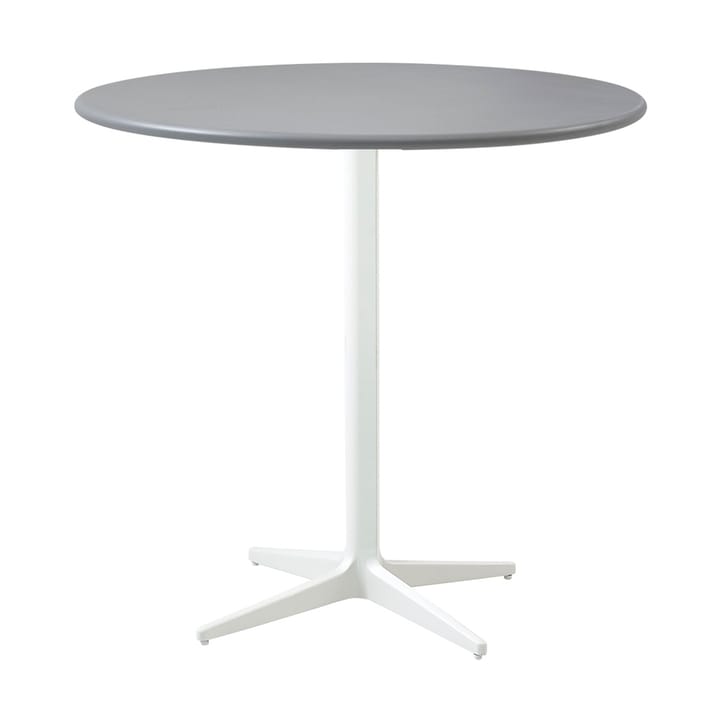 Drop Café-Tisch Ø80 cm - Light Grau-White - Cane-line