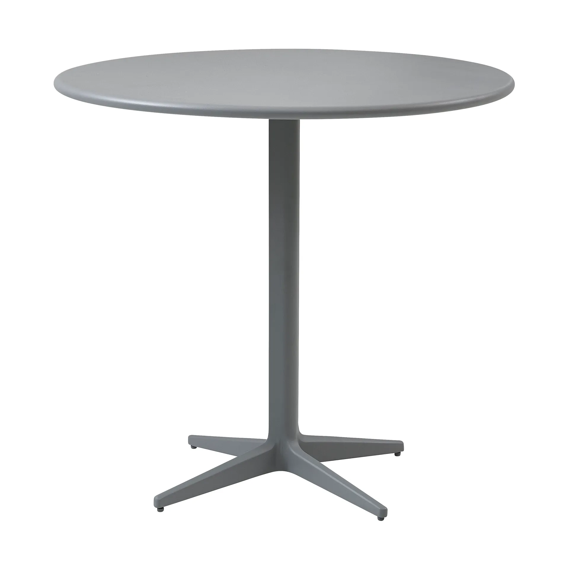Drop Café-Tisch Ø80 cm, Light Grey-Light Grey Cane-line