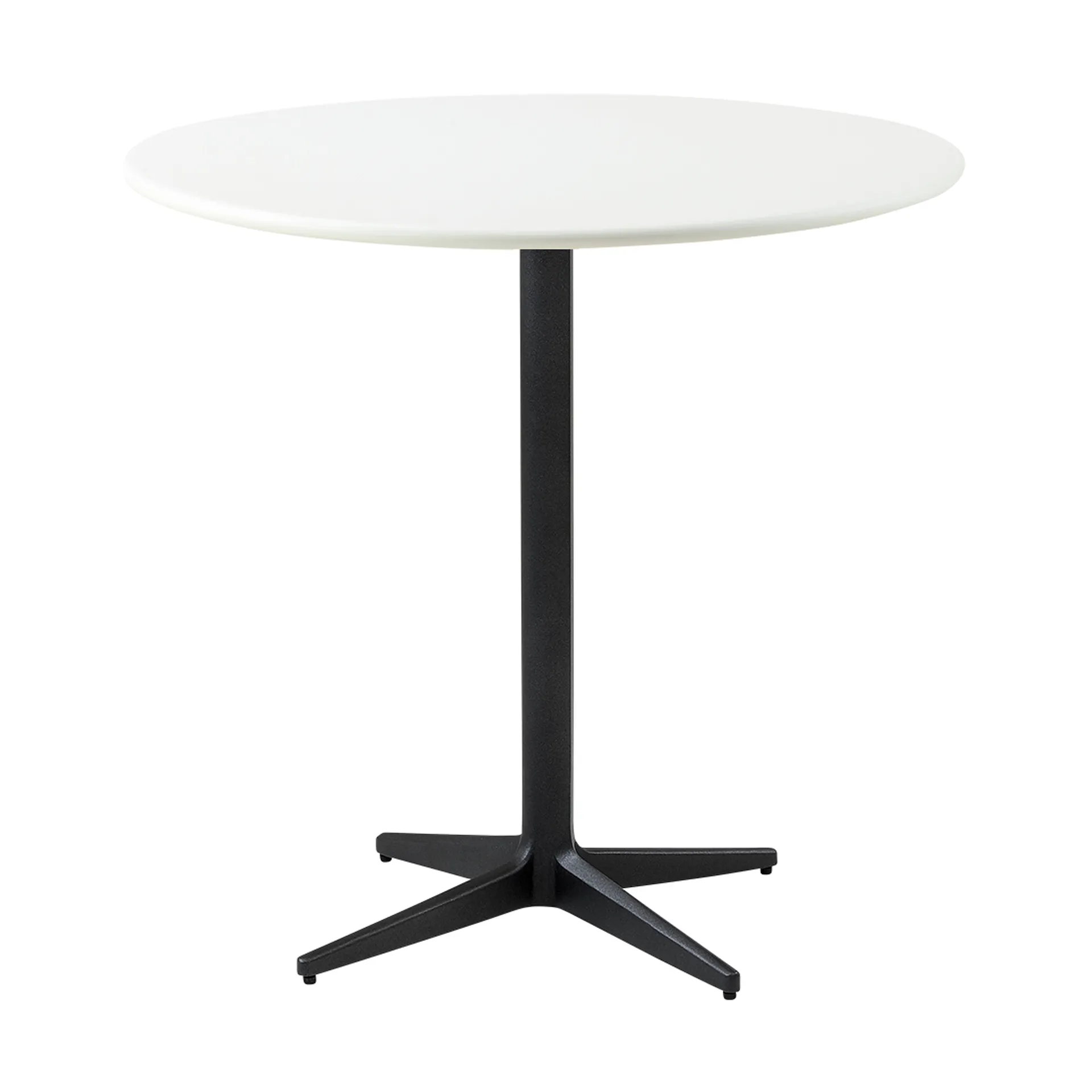 Drop Café-Tisch Ø80 cm, White-Lava Grey Cane-line