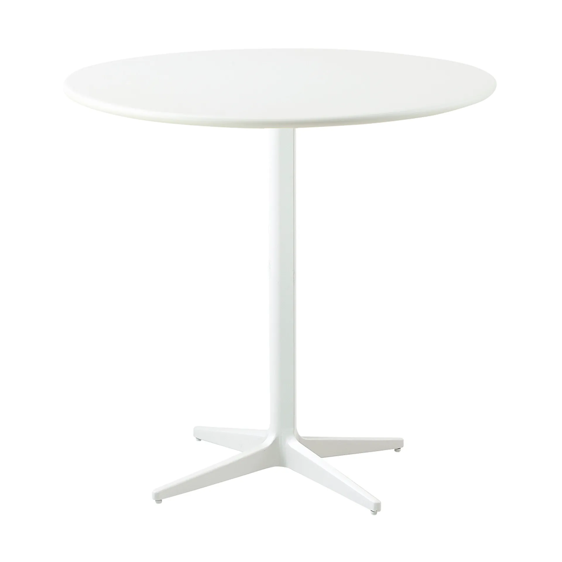 Drop Café-Tisch Ø80 cm, White-White Cane-line