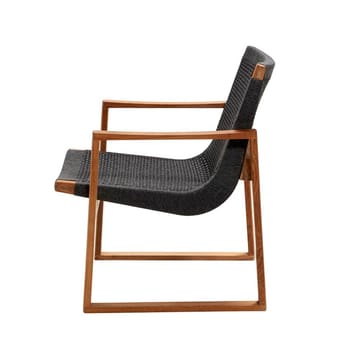 Endless Lounge-Sessel - Dark Grey, Teak Stativ - Cane-line