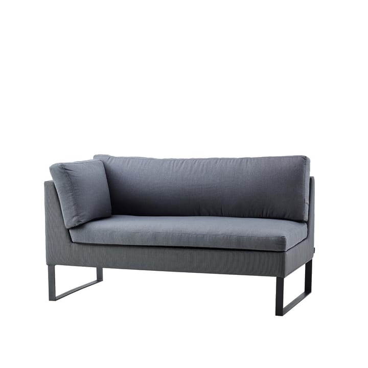 Flex Modulsofa - Grey, rechts, inkl. Kissen - Cane-line