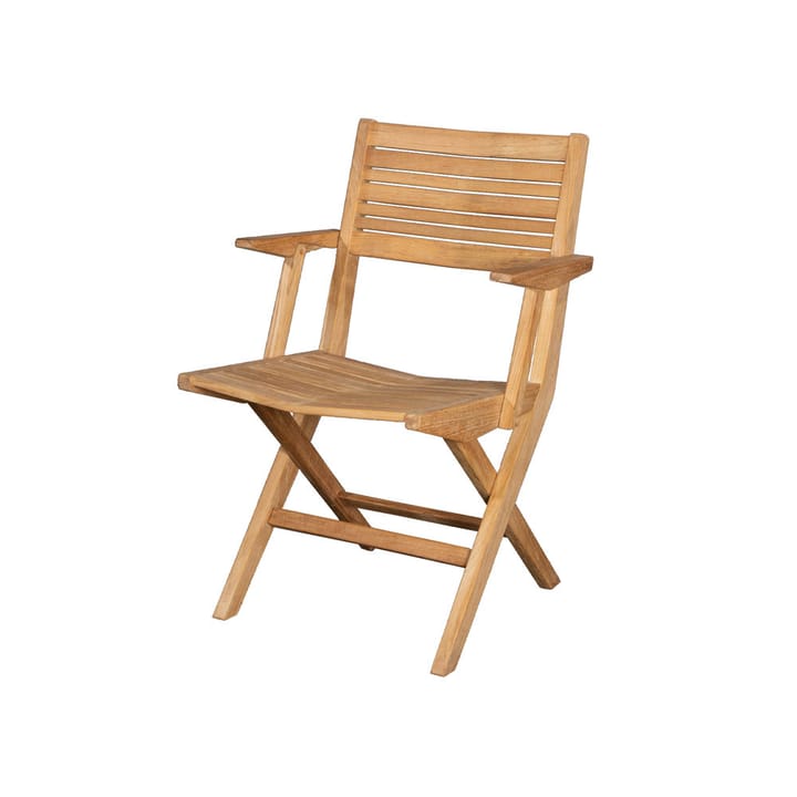 Flip Klappstuhl, Teak, mit Armlehnen Cane-line