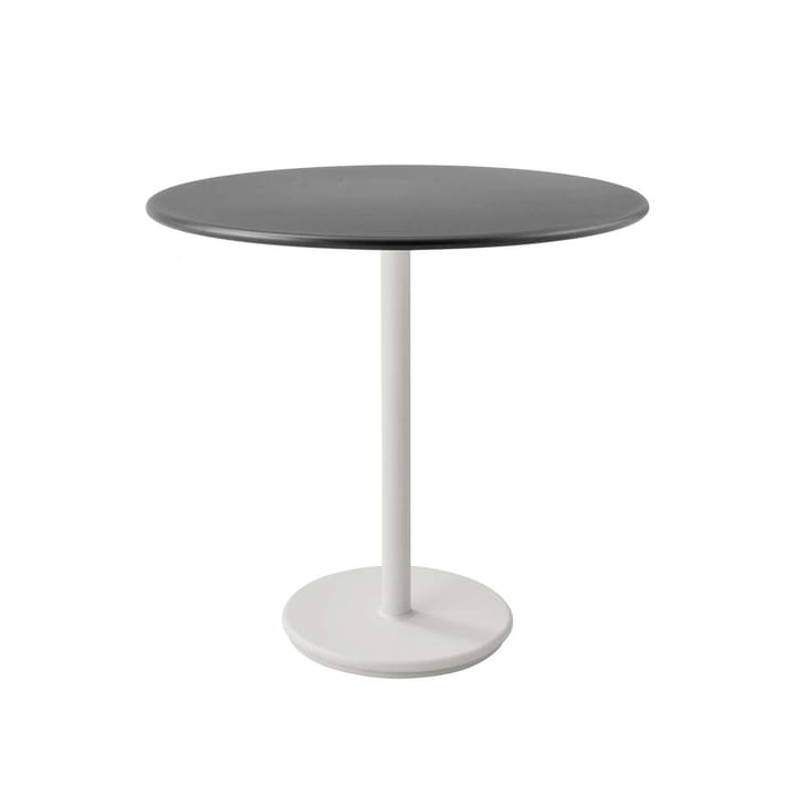 Go Café-Tisch Ø80 cm - Lava Grey-White - Cane-line