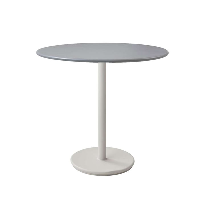 Go Café-Tisch Ø80 cm - Light Grey-White - Cane-line